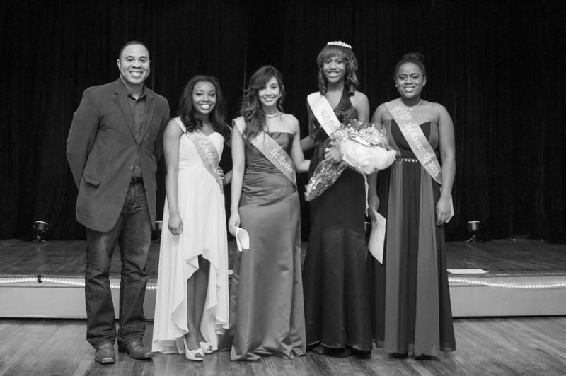 2014 Finalist with Principal Eric Turman