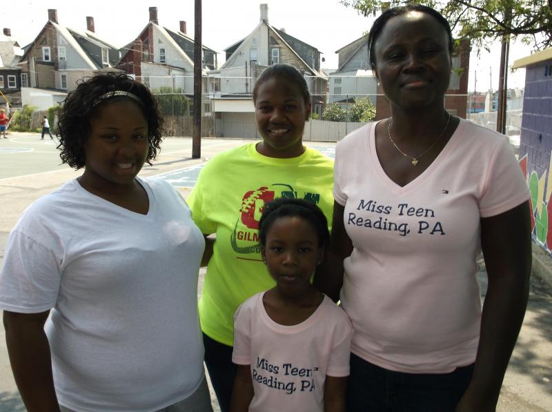 June Benjamin, Jamilah Kebbay and volunteers of Gilmore Henne Com Fund